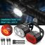 چراغ جلو و عقب دوچرخه - ست چراغ دوچرخه شارژی - جفت چراغ دوچرخه شارژی - چراغ دوچرخه جلو و عقب - چراغ جلو و عقب شارژی دوچرخه BIKE TAIL LIGHT 078
