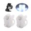 چراغ ژله ای - چراغ باتری خور دوچرخه - چراغ با کیفیت دوچرخه - چراغ جلو و عقب دوچرخه - ست چراغ دوچرخه با کیفیت - ست چراغ جلو و عقب دوچرخه ژله‌ای باتری خور LED HL-009