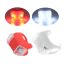 چراغ ژله ای - چراغ باتری خور دوچرخه - چراغ با کیفیت دوچرخه - چراغ جلو و عقب دوچرخه - ست چراغ دوچرخه با کیفیت - ست چراغ جلو و عقب دوچرخه ژله‌ای باتری خور LED HL-009
