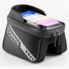 کیف خورجینی - کیف دوچرخه - کیف خورجینی دوچرخه - کیف روی تنه خورجینی - کیف دوچرخه خورجینی روی تنه - کیف روی تنه خورجینی راک براس - کیف راکبراس - کیف روی تنه راک براس - کیف روی تنه یک لیتری راکبرس - کیف روی تنه خورجینی راکبراس ROCKBROS 033BK 1L